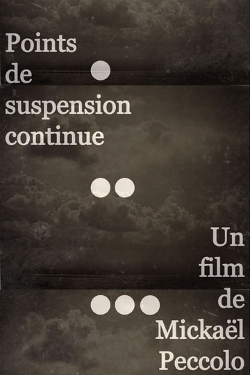 Points de suspension continue Poster