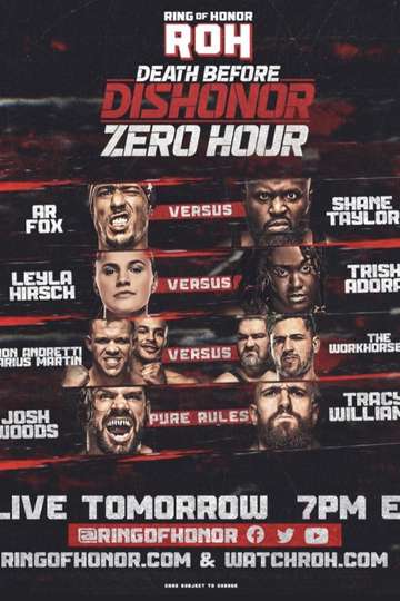 ROH: Death Before Dishonor Zero Hour Poster