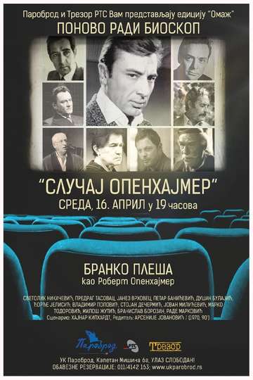 The Oppenheimer Case Poster