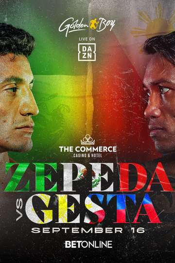 William Zepeda vs. Mercito Gesta Poster