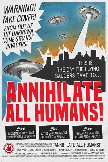 Annihilate All Humans! Poster