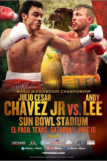 Chavez Jr. vs Lee Poster