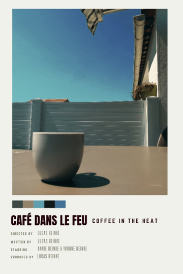 Coffee In The Heat Poster