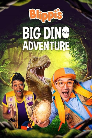 Blippi's Big Dino Adventure Poster