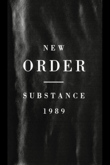 New Order - Substance 1989