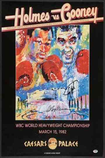 Larry Holmes vs Gerry Cooney Poster
