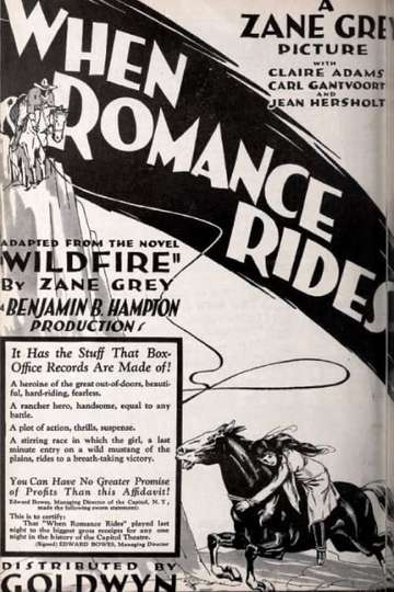 When Romance Rides Poster