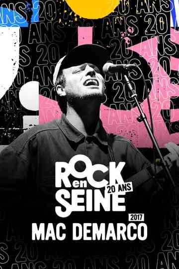 Mac DeMarco - Rock en Seine 2017 Poster