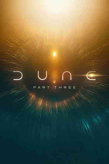 Dune: Part Three poster