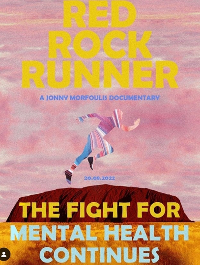 Red Rock Runner Poster