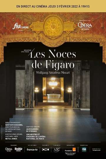 Les Noces de Figaro, Opéra Garnier de Paris Poster
