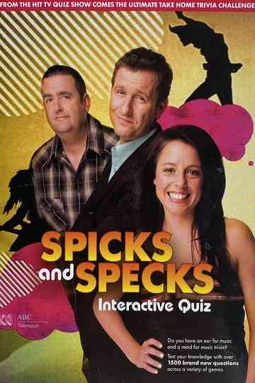 Spicks and Specks: Interactive Quiz Poster