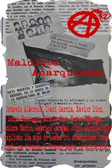 Maldit@s Anarquistas Poster