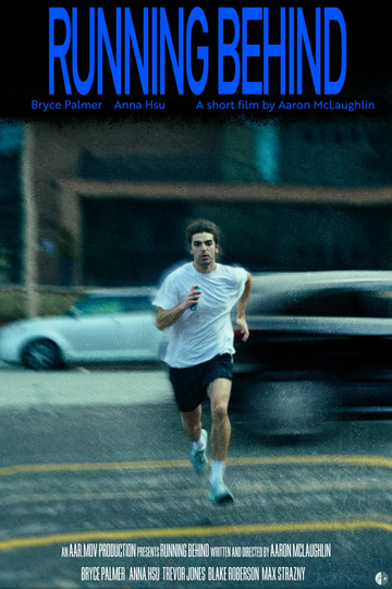 Running Behind Poster