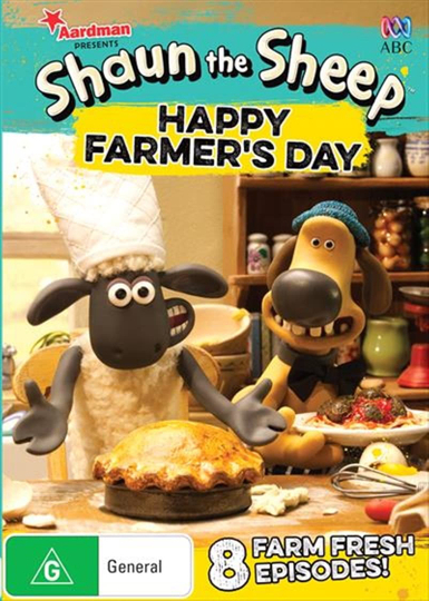 Shaun The Sheep: Happy Farmer's Day Poster