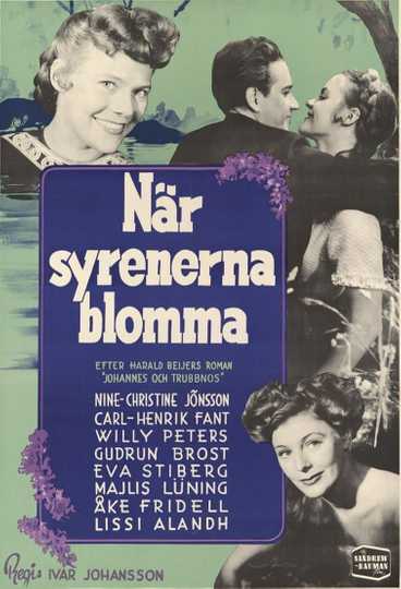 När syrenerna blomma Poster