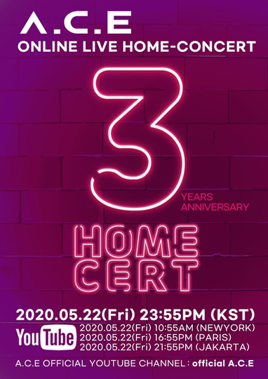 A.C.E 'HOMECERT' 3RD DEBUT-ANNIVERSARY