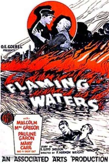 Flaming Waters Poster