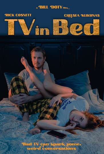 TV in Bed Poster