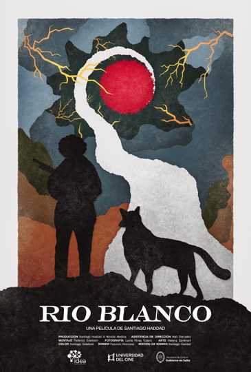 Río blanco Poster