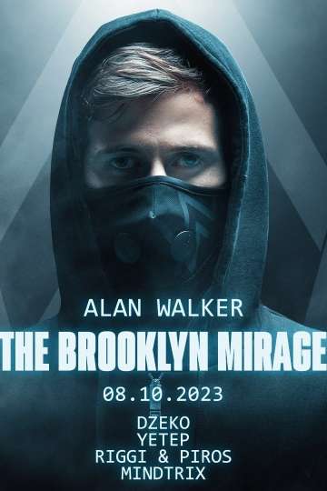 Alan Walker - The Brooklyn Mirage 2023 Poster
