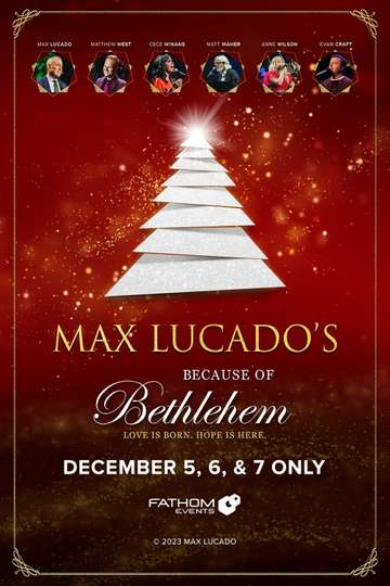 Because of Bethlehem with Max Lucado movie poster