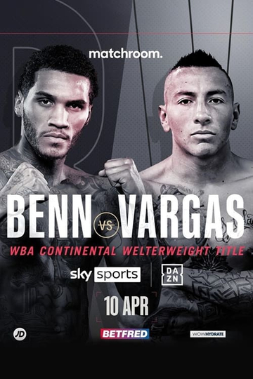 Conor Benn vs. Samuel Vargas Poster