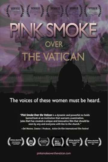 Pink Smoke Over the Vatican Poster