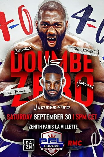 PFL Europe 3: Doumbé vs. Zébo Poster