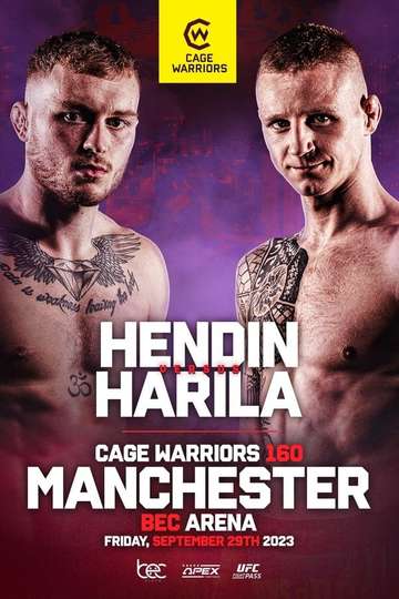 Cage Warriors 160 : Hendin vs. Harila Poster