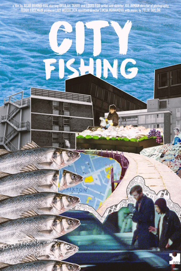 City Fishing Poster