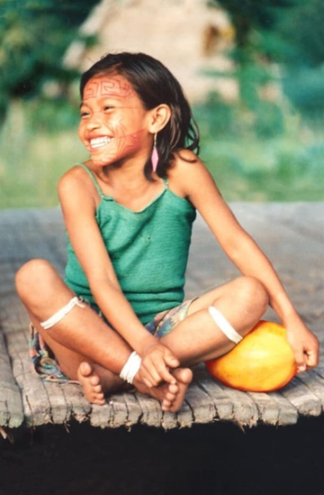 Grompes, Curumí y la niña de la papaya