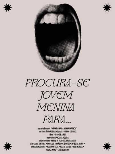 Procura-se jovem menina para... Poster