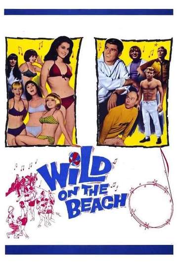 Wild on the Beach Poster