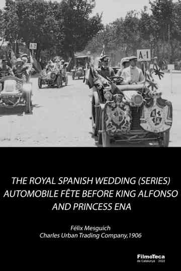 Automobile Fête Before King Alfonso and Princess Ena
