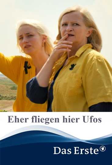 Eher fliegen hier UFOs Poster