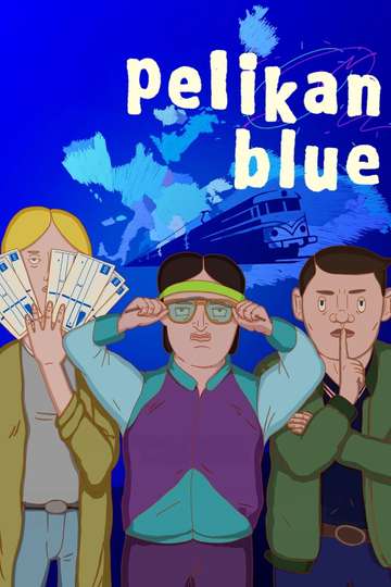 Pelikan Blue Poster