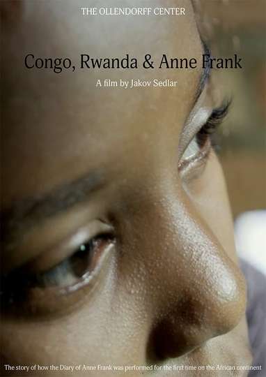 Congo, Rwanda & Anne Frank Poster