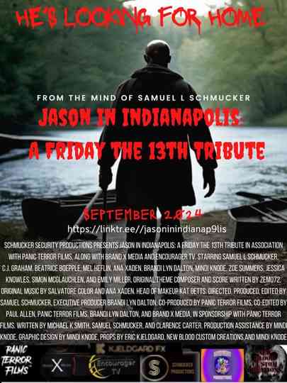 Jason In Indianapolis: A Friday the 13th Tribute Poster