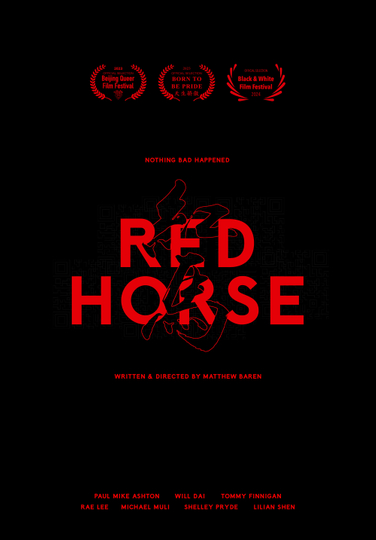 Red Horse Poster