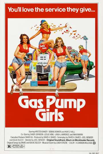 Gas Pump Girls Poster