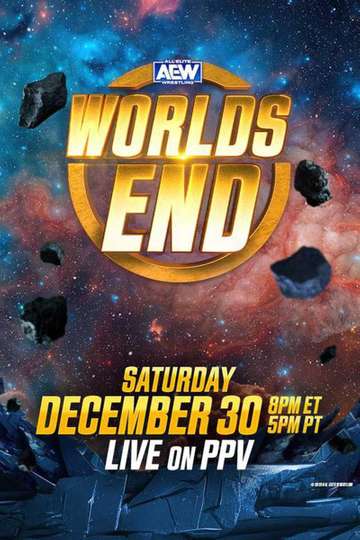 AEW Worlds End Poster
