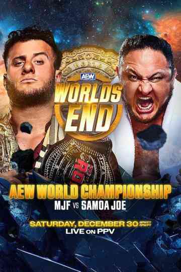 AEW Worlds End 2023 Poster