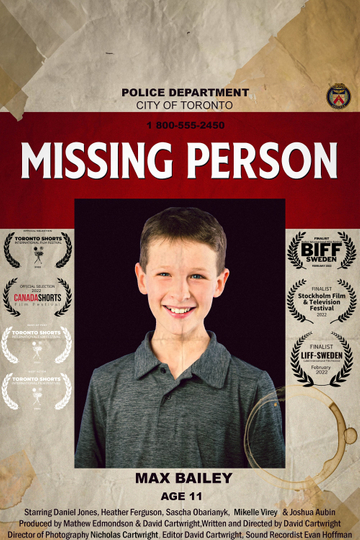 Missing Person Poster