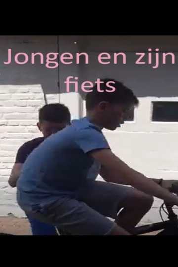 Jongen en zijn fiets Poster