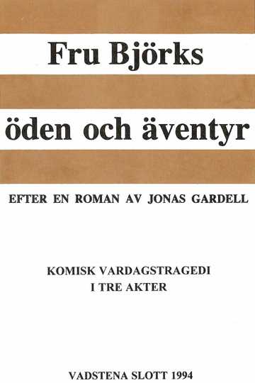 Fru Björks öden och äventyr Poster