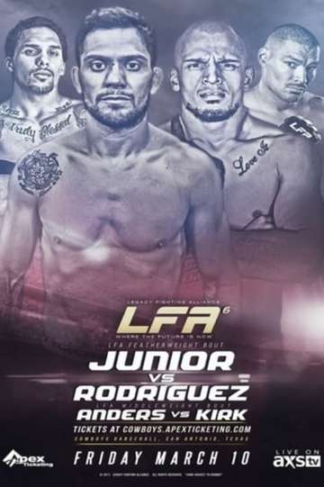 Legacy Fighting Alliance 6: Junior vs. Rodriguez Poster