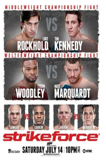 Strikeforce Rockhold vs Kennedy Poster