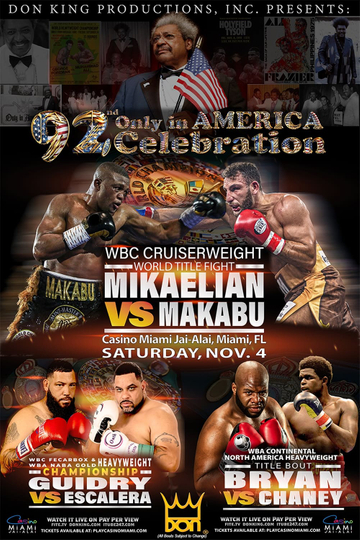 Noel Mikaelian vs. Ilunga Makabu Poster