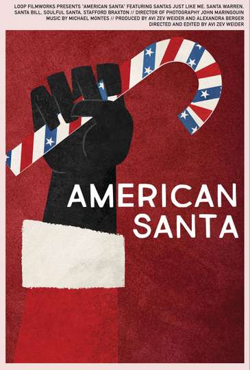 American Santa Poster